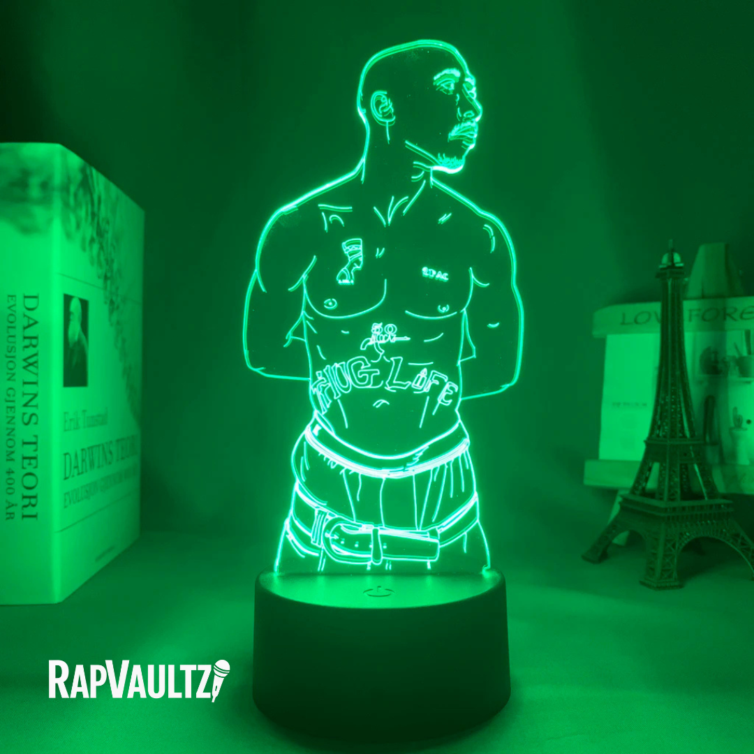 Hip-Hop 3D LED Lamps & Room Decor