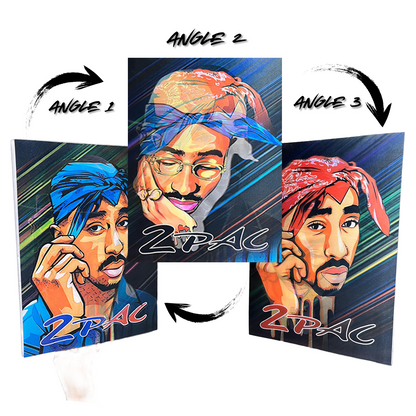 3D Lenticular Posters Hip Hop Rap Legends